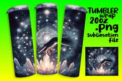 STUNNING 20oz PNG Tumbler Template , Mystic Product Image 1
