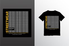 Streetwear t-shirt design, suitable for screen printing Product Image 1
