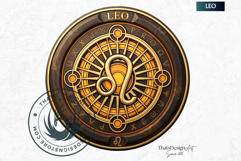 Alchemical Zodiacs Clipart Magic Horoscope Coins, fantasy Product Image 8