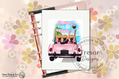 Happiness Is A Day At The Beach Design Besties Summer Girls Product Image 9