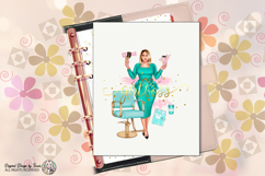 Boss Lady Hairstylist PNG Salon Owner Sublimation Design Product Image 10