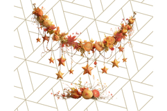 Autumn Circus Clipart Carnival Tent Fall PNG, Vintage Circus Product Image 5