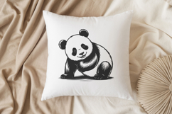 Giant Panda SVG Bundle, Whimsical Funny Product Image 7
