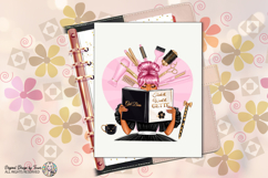 Hair Stylist Girl Boss PNG Pink Glam Salon Design Product Image 10