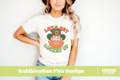 Happy St Patrick's Day PNG DTF Irish Lucky Leprechaun Beer Product Image 3