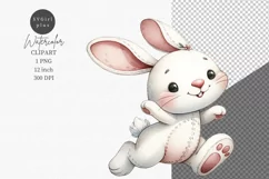 Cute Animals Clipart, Bunny clipart, Toy clipart Product Image 1