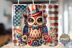 4th Of July Owl Tumbler Bundle - 30 Designs Product Image 14