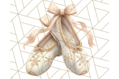 Nutcracker Ballet Clipart, Holiday Ballerina PNG Art Product Image 5