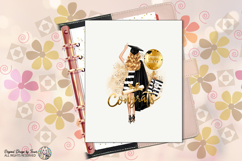 Graduation Blonde Girl PNG Congrats Grad Tumbler Mug Design Product Image 10
