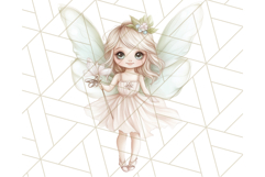 Pastel Fairies and Butterflies PNG, Spring Fantasy Clipart Product Image 5