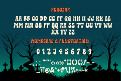 Retro Witch is a Halloween retro duo font Product Image 12