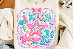 Boho, I Need Vitamin Sea Summer Png Product Image 1