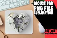 Valentine's Day Love Wall Mouse Pad Product Image 1