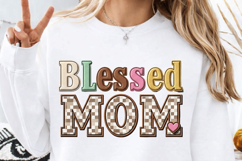 Mother’s Day PNG Bundle,blessed mama png, mama png design Product Image 5