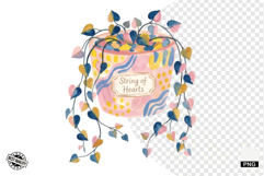 Charm Summer Houseplant Clipart Product Image 1