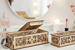 Glowforge Laser Cut Files - Birds Memory Box Product Image 2