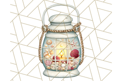 Coastal Cottagecore Summer Clipart PNG, Beachy Calm Vibes Product Image 5
