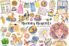 Summer Morning Moments Clipart Product Image 1