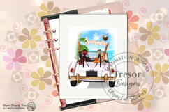 Summer Girls Road Trip Design | Beach Vacation Best Friends Product Image 12