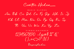 Comtic Hiden Casual Handwritten Font Product Image 13