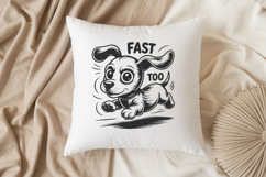 Funny Dog SVG Bundle, Cartoon Puppy Quotes, Dog sayings svg Product Image 7