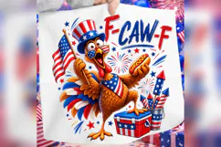 Patriotic Turkey PNG, 4th of July Turkey Design, Uncle Sam Product Image 3