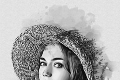 Realistic Watercolor Canvas Painting Product Image 8