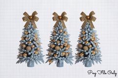Glitter Leopard Christmas Sublimation Clipart PNG Product Image 1