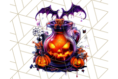 Bright Halloween Potion Bottle PNG Clipart, Holiday Elements Product Image 5
