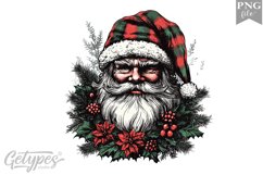 Christmas Santa Clipart Design - High Quality 300 Dpi Product Image 1