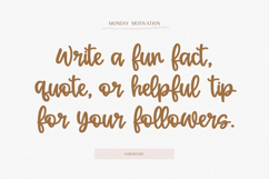 Sugar Twist Bouncy Script Font Product Image 13