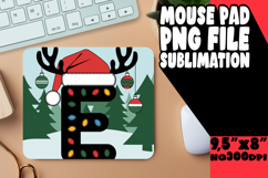 BRIGHT MOUSE PAD SUBLIMATION ART, Christmas Product Image 1