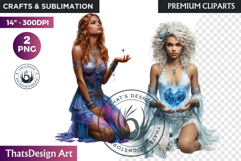 Romantic Couple Fantasy Bride Graphics valentines day png Product Image 1