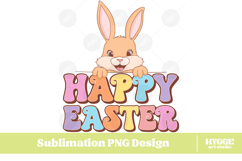 Easter Sublimation DTF Bundle Bunny Chick Farm Hip Hop Joy Product Image 2