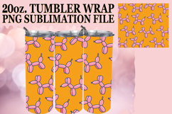 Blissful Dreams 20oz tumbler wrap, Funky Pattern Product Image 1