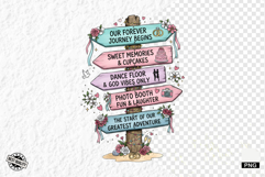 Summer Wedding Signspots Clipart Product Image 1