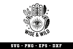 Wise &amp; Wild SVG Design | SVG Cut files | Cricut Product Image 1
