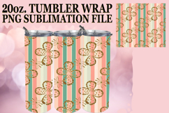 Vibrant Skies 20oz tumbler wrap, Gold Flower Product Image 1