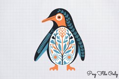 Scandinavian Folk Art Winter Clipart PNG Product Image 1