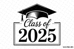 Class of 2025 svg | Graduation Svg | Svg Files Product Image 1