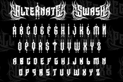 Heavytal - Heavy Metal Font Product Image 13