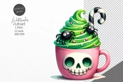 Halloween clipart, Cup clipart, Kids Halloween Product Image 1