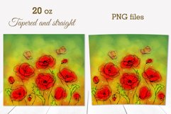 Tumbler Sublimation Design Art Summer Flowers 28 PNG files Product Image 9