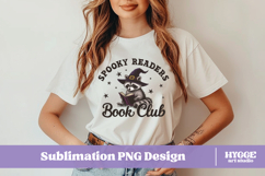 Funny Sarcastic Feral Witch Raccoon Halloween PNG DTF Bundle Product Image 13