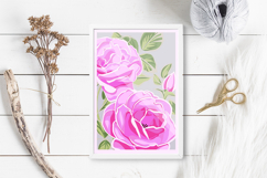 Flower shadow box / Flower 3D Shadow Box Paper Cut Product Image 3