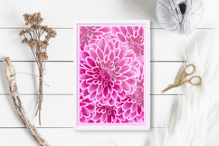 3d flower shadow box / Layered Papercut Flower Product Image 3