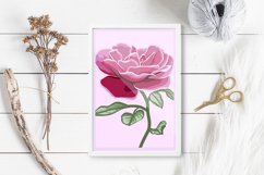 Rose SVG / Roses layered paper cut / Shadow box Roses Product Image 3