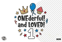 1st Birthday Sublimation PNG - Baby PNG - Birthday PNG Product Image 1