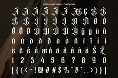 Randuel - Blackletter Display Font Product Image 13