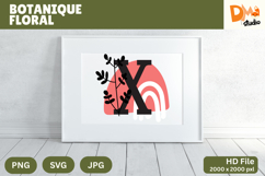 Botanique Floral Monogram Product Image 1